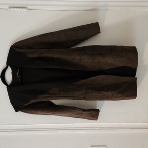 Zara ultra suede jacket